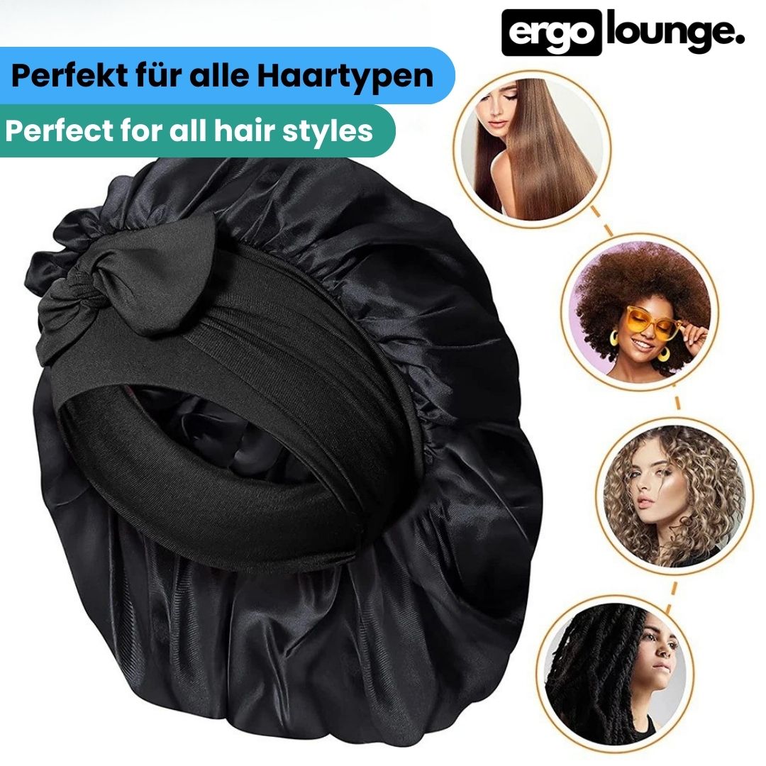 Bonnet aus 100% Maulbeerseide