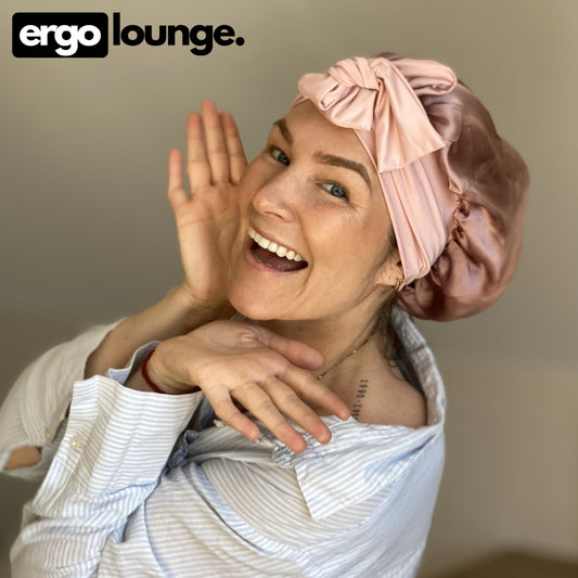 Bonnet aus 100% Maulbeerseide