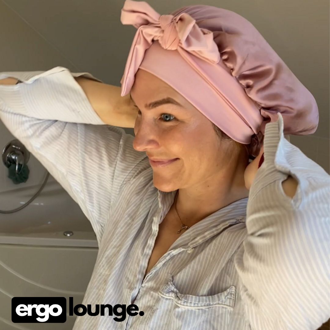 Bonnet aus 100% Maulbeerseide